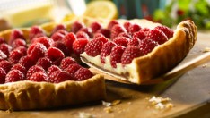 Frambuazlı Kalp Tart Tarifi